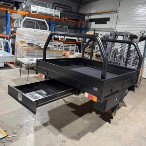 TipTop Dual Cab Aluminium Tray | 1700 x 1800mm