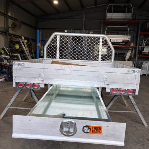 Brand New Tiger Dual Cab Aluminium Tray with Trundle Drawer | 1800 x 1800mm