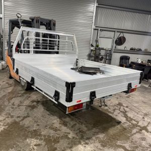 Space Cab Aluminium Tray | 2100 x 1800mm