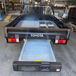 Genuine Toyota Space Cab Steel Tray with Trundle Drawer | 2100 x 1800mm