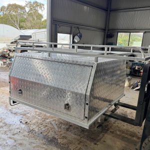 Aluminium Dual Cab Canopy and Tray Package | 1800 x 1800mm